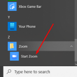 New Zoom version available